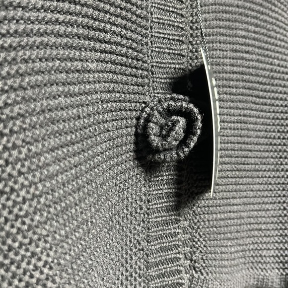 💯 cotton babydoll 600 west size small cardigan rose knit snap closure - Picture 5 of 13